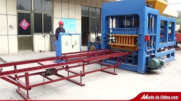Qt4-20 Full Automatic Paving Brick Block Making Machine in Bangladesh