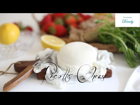 카페마마스 st. 실패없는 부드러운 리코타치즈 만들기 Ricotta Cheese リコッタ·チーズ