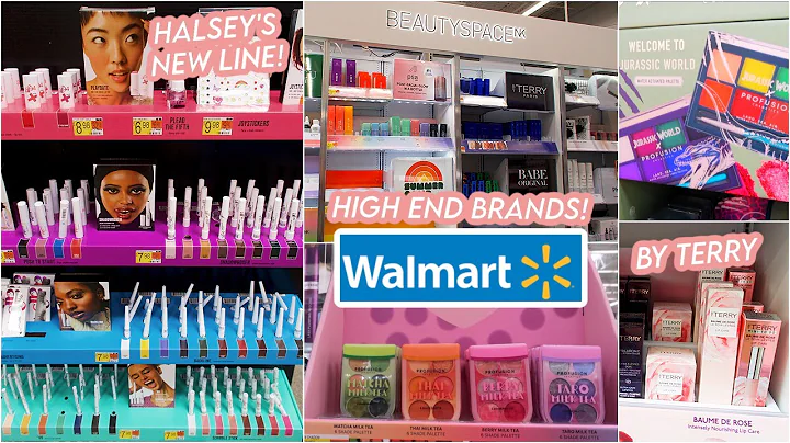 NEW AT WALMART! SPACENK LUXURY BEAUTY SECTION + HA...