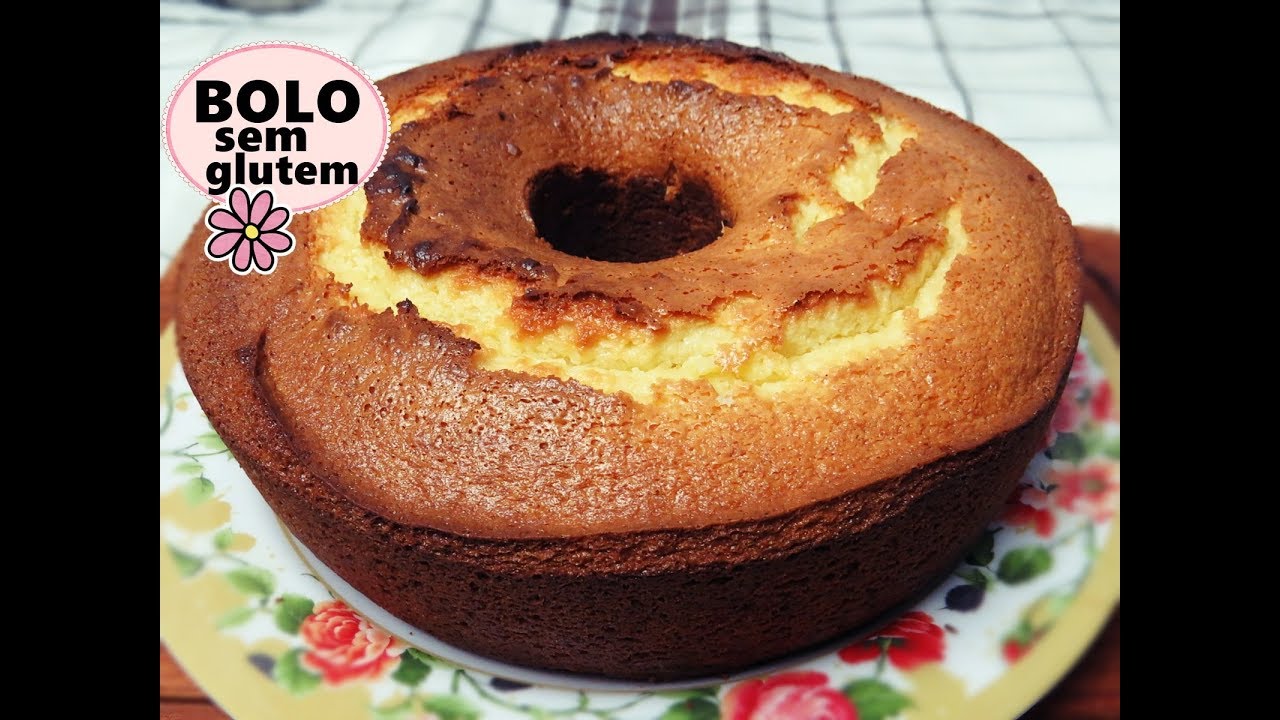 BOLO SEM FARINHA DE TRIGO COM IOGURTE NATURAL