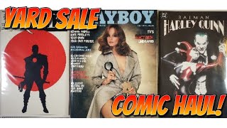 YARD SALE COMIC HAUL!