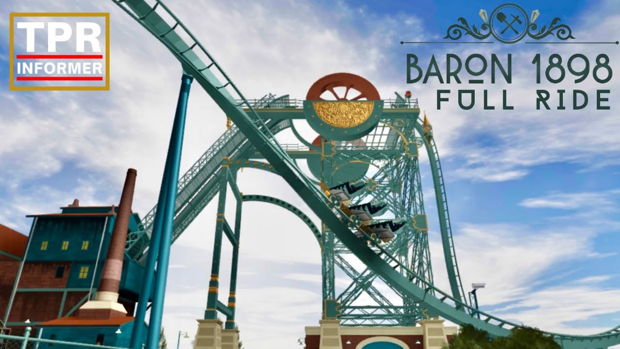 Baron 1898 Coaster | Full Ride | EftelBlox
