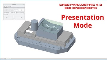 Creo Parametric 4.0 Enhancements - Presentation Mode