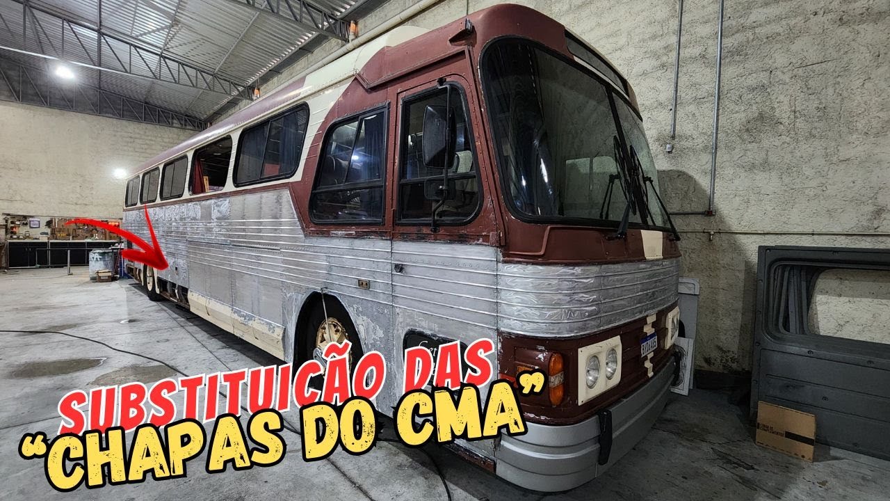 Troca das Chapas do CMA SCANIA K113 - Um PROJETO que DEMANDA Muitas HORAS de Trabalho.