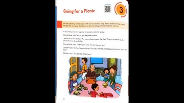 going for a picnic chapter 3 class 1 viva real english book full explanation with excercise