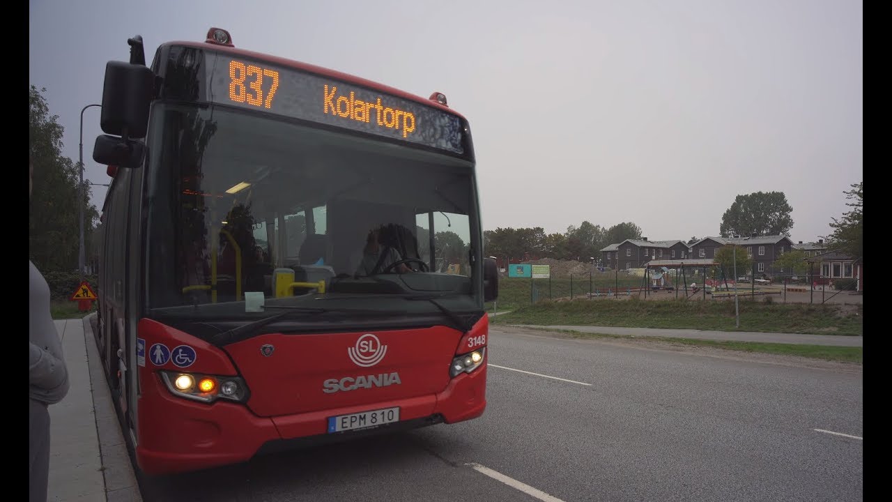 Sweden Stockholm Bus 837 Ride From Kullerstensv gen To Haninge sweden-stockholm-bus-837-ride-from-kullerstensv-gen-to-haninge