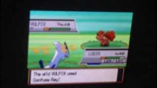Pokemon soul silver - walkthrough - part 1 - catching vulpix