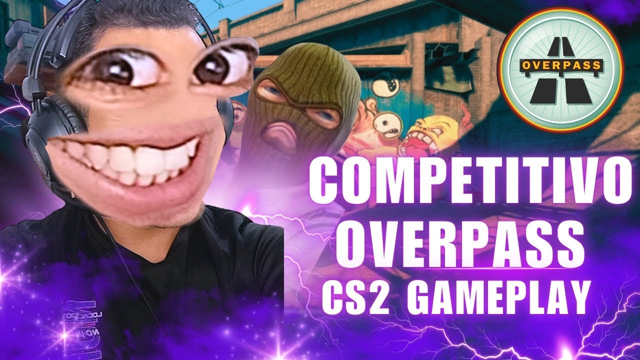 CS2 : COMPETITIVO OVERPASS (TREINO 10K PREMIER)