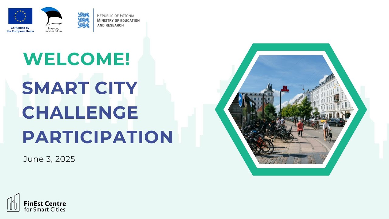 Introductory webinar: Smart City Challenge 2025 participation - YouTube