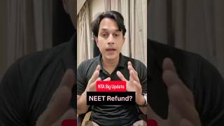 NTA Big Update on Fees Refund 🚨 #reneet2026