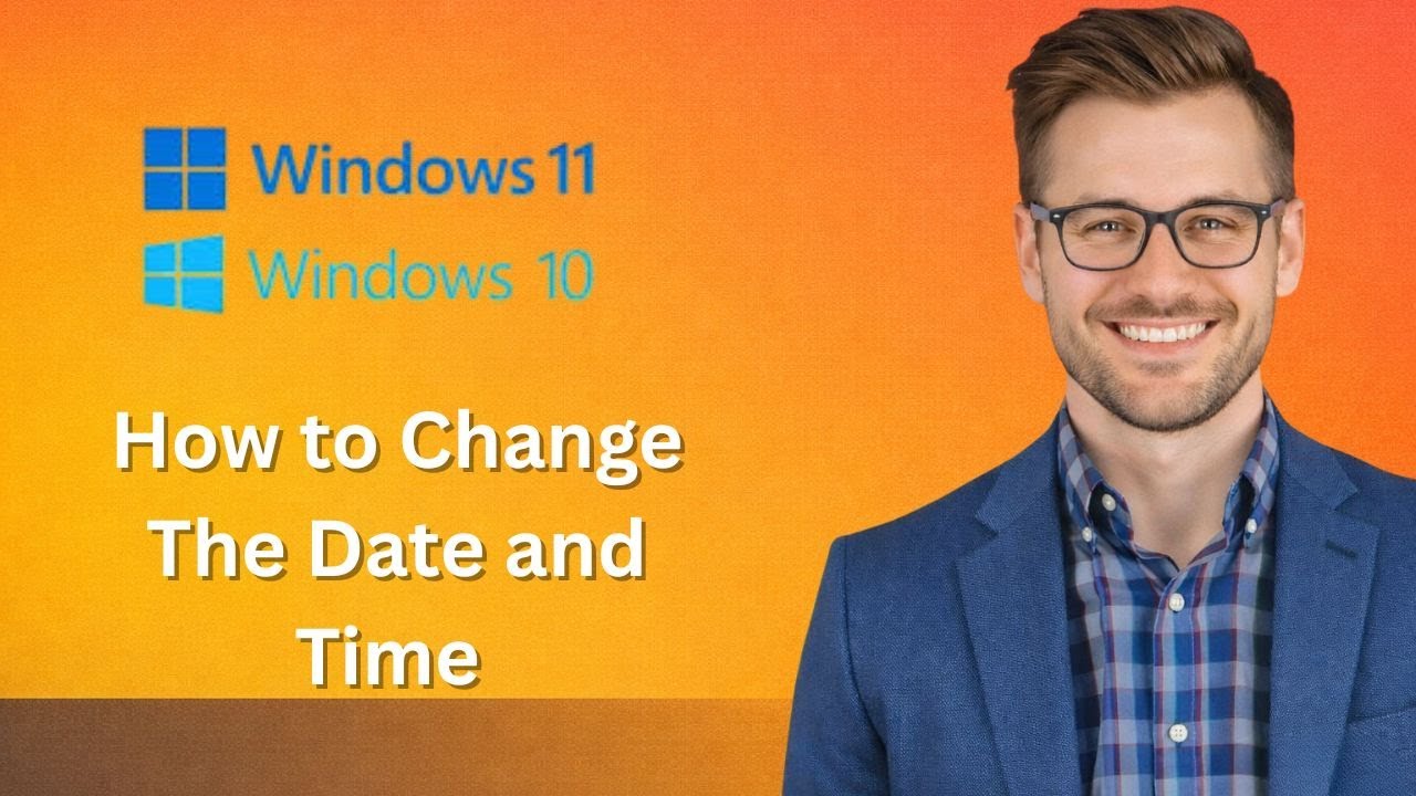 How to Change The Date and Time in Windows 10 (Latest Update) - YouTube
