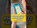 iPhone Notes Hacks That Matter