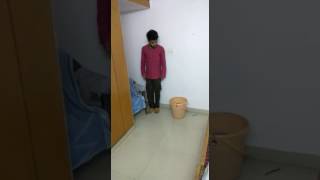 Angry dustbin which reminds once you throw garbage not in to it