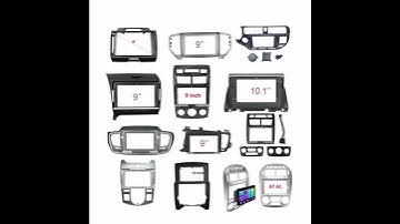 Universal auto accessories car monitor Fascia Frame radio android dashboard car dvd player Panel