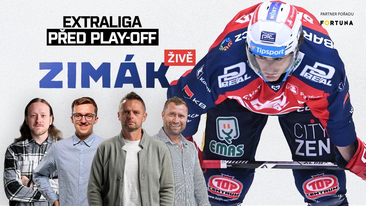 Zimák ŽIVĚ: Zužte led v lize! Síla týmů před play off, Sedlák riskoval a frustrovaný Flek