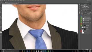 How to apply fabric pattern on PSD Suit mockup screenshot 5