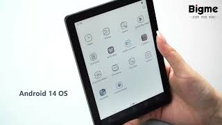 Bigme B6 ebook reader, 6'' color e-ink Electronic book, 36-level front light