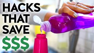 EASY CLEANING HACKS THAT SAVE $$$  DIY Cleaners That Actually Work!