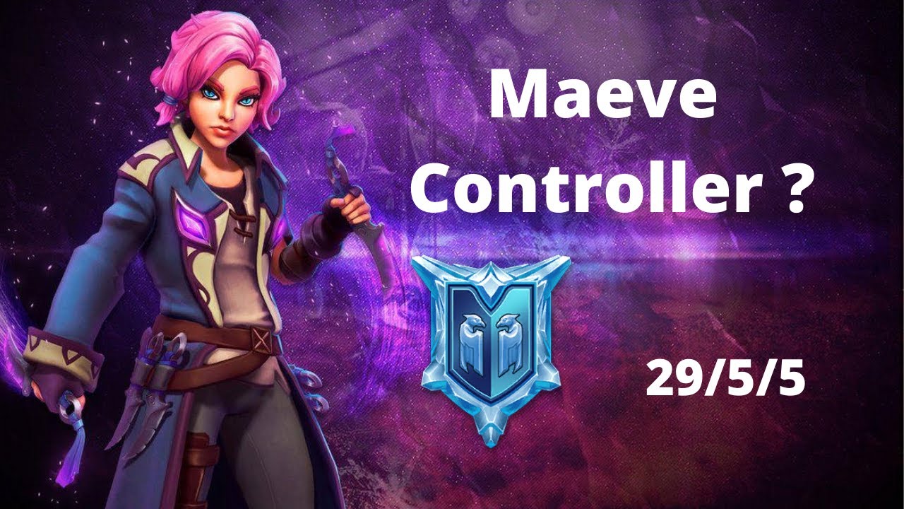Ranked Maeve controller on Paladins