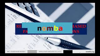 IFRS 2 Share Based Payments/Recognition/Lecture 4