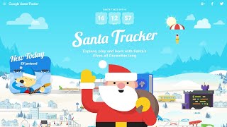 Google Santa Tracker - Merry christmas!