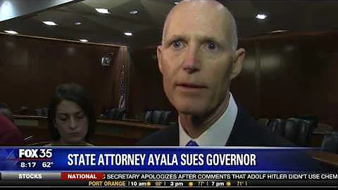 State Attorney Ayala Sues Florida Governor Rick Scott