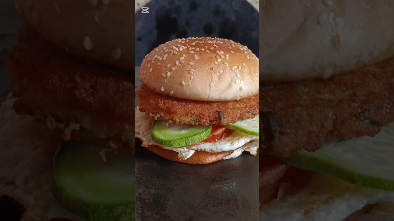 Best Shami Burger 🍔😋