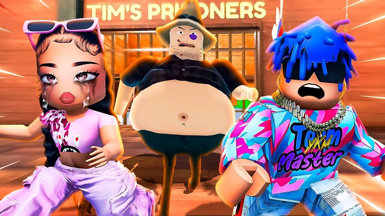 *1 HOUR* OF RAYLASHON & YKM PLAYING BARRY PRISON RUN! (ROBLOX)