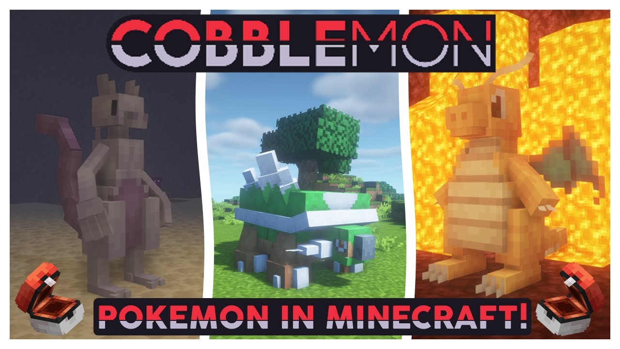 Cobblemon Mod (1.20.1, 1.19.2) - Immersive Pokémon & Minecraft Experience 