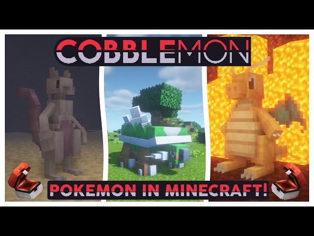 Cobblemon Mod (1.20.1, 1.19.2) - Immersive Pokémon & Minecraft Experience 