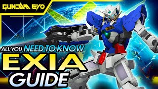 GUNDAM EVOLUTION EXIA GUIDE - Rank 17 Gameplay + Abilities + How to Play