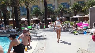 Las Vegas Private pool  WET Moorea & Mandalay Hotel