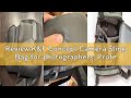 Review K&F Concept Camera Sling Bag for photographers, Professional 10L Waterproof Camera Shoulder B