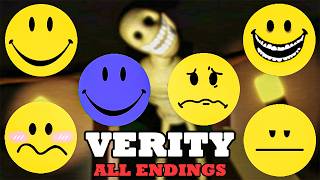 Verity [Good Ending + Bad Ending] All Badges - Full Walkthrough [ROBLOX]