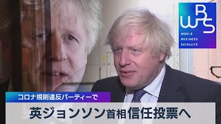 英ジョンソン首相信任投票へ コロナ規則違反パーティーで【WBS】（2022年6月6日）