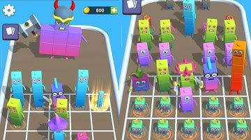 Merge Number Block Run ⭐ Number Lore 1234567890⭐ android gameplay