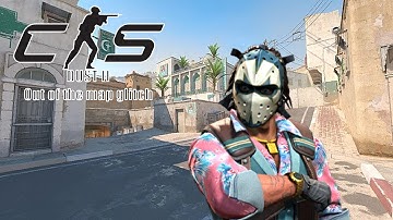 Dust 2 Out of the Map Glitch | CS2 Funny Moments