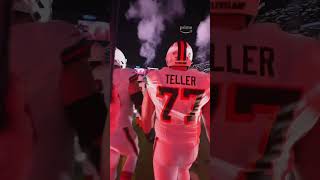 Run out of the tunnel with the Cleveland Browns 🤯