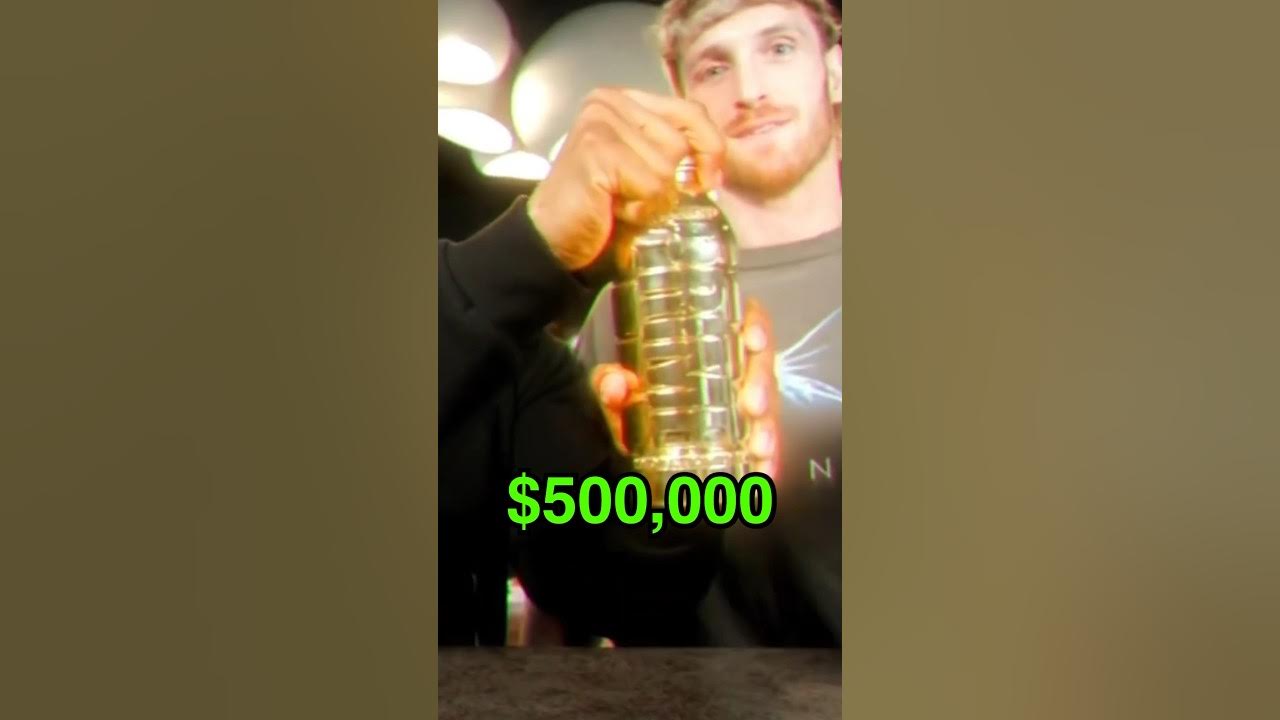 KSI & Logan Paul announce chance to win solid GOLD Prime bottle worth  £400k… but you have to crack into bulletproof case