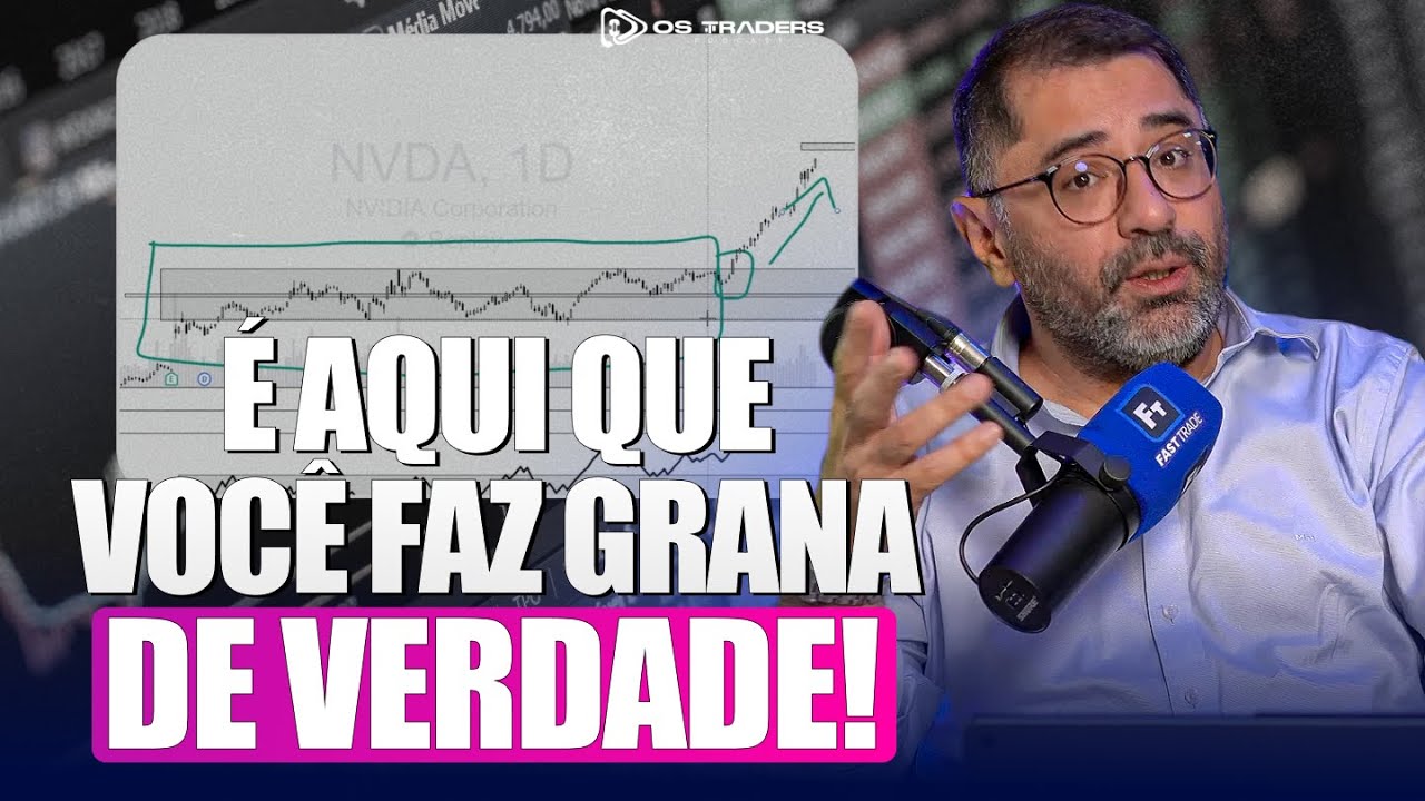 AS 3 FASES DA TENDÊNCIA: onde os GRANDES PLAYERS operam (SEM VOCÊ NEM VER)
