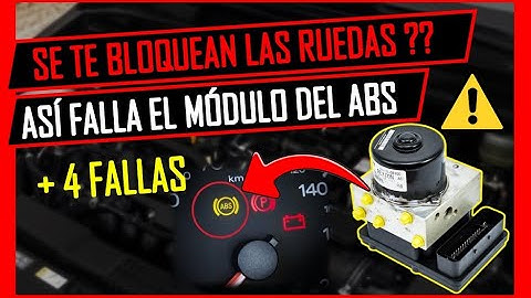 5 Síntomas De FALLA Del MÓDULO ABS DAÑADO O Fallando ⚠️ Mucho CUIDADO ⚠️