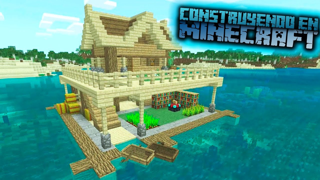 Tutorial de la Casa en mi canal de  ❤️ #minecraft