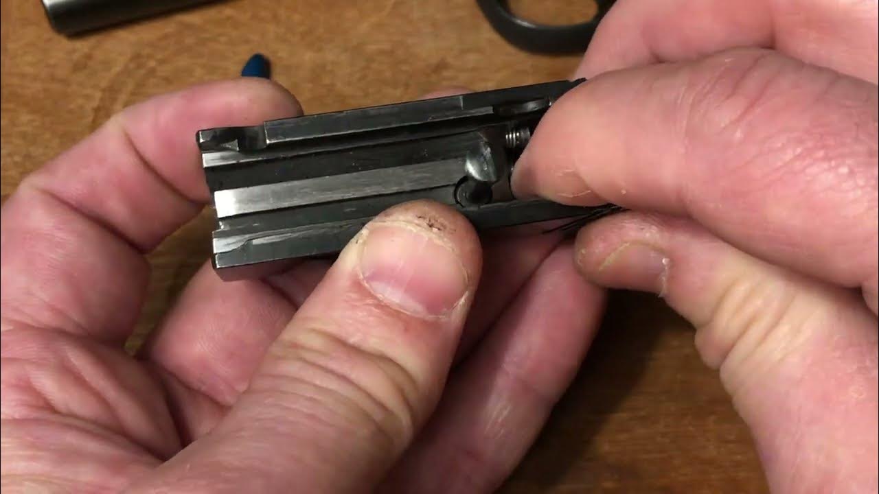 Colt Woodsman Series 2 Extractor and Firing Pin Removal and