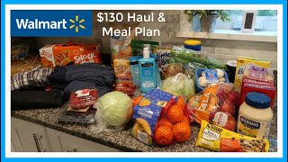 Wal-Mart $130 Haul & Meal Plan