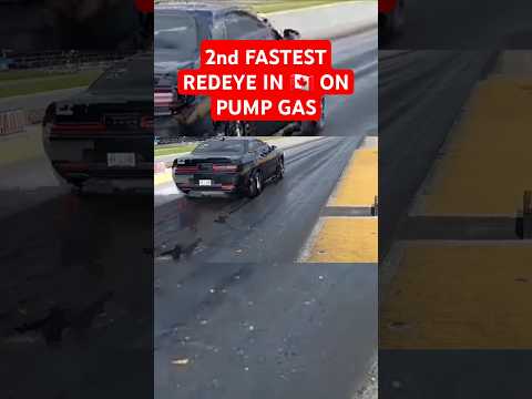 2nd fastest Redeye challenger on pump gas 94 octane in Canada running 9.59 seconds in a quarter mile with stock motor and stock transmission with a DA of 2100 built by us!<br /><br />CALL CJR TODAY@ (416) 909-9477 or visit us @: <br />https://www.cjrperformance.com <br />https://www.facebook.com/mopartoystore <br />https://www.instagram.com/cjrperformance