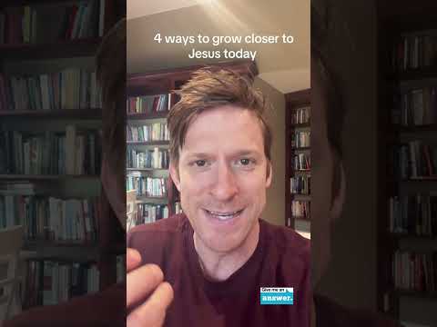 Stuart Knechtle | Four Ways To Grow Closer To Jesus | Give Me an Answer