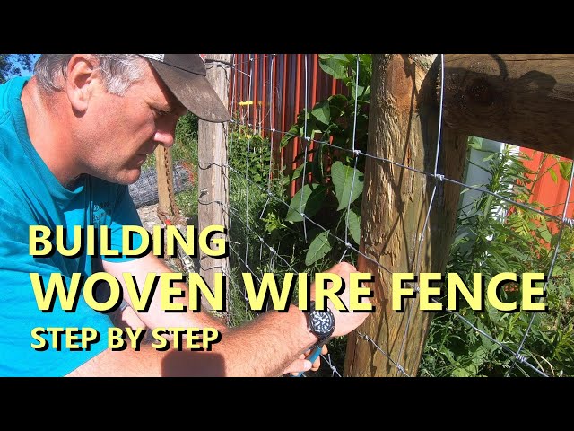 Easy Ways to Tie Net Wire Fence: 13 Steps (with Pictures)