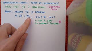 Algebra 3 - Mathematical Proof - Proof by Contradiction