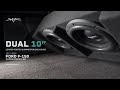 Skar Audio Dual 10" Ported Subwoofer Enclosure for 2015-2024 Ford F-150 Super Crew Cab Models