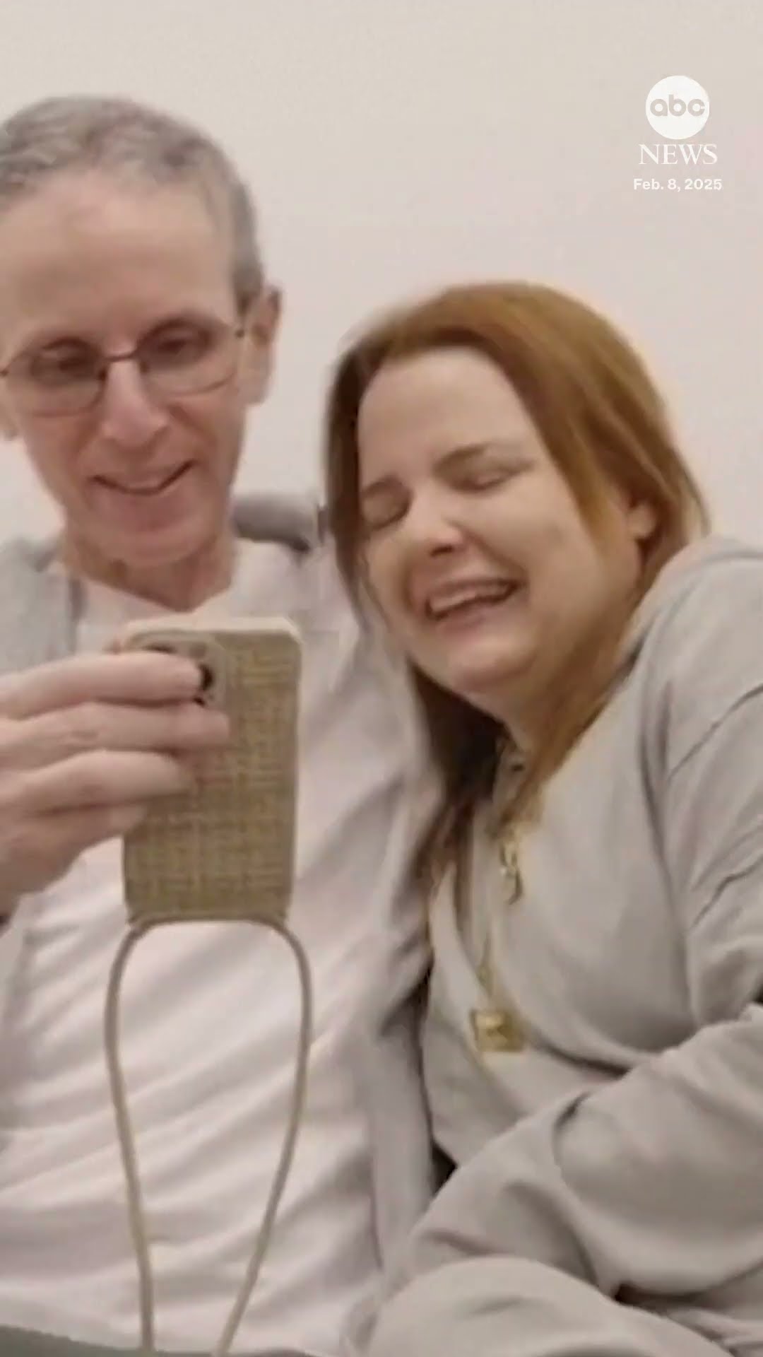 Freed Israeli hostages reunite with families